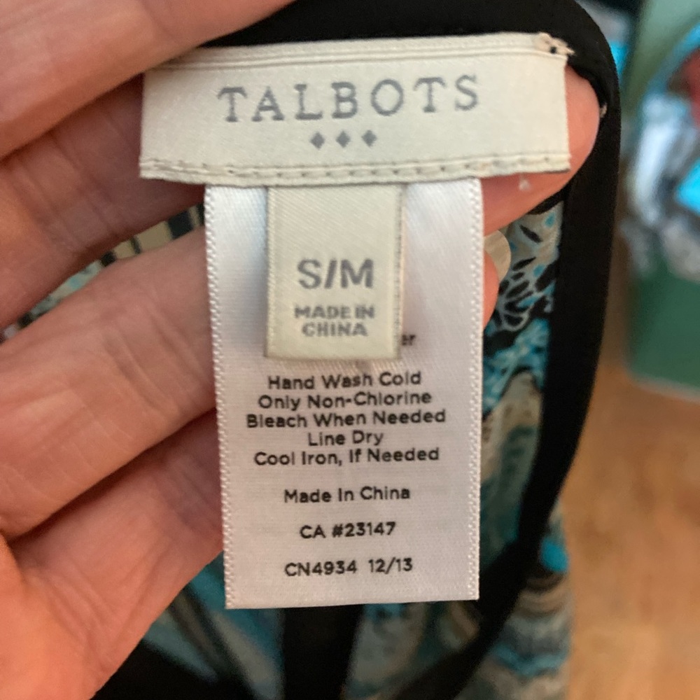 Talbots Poncho S/M - Picture 3 of 3